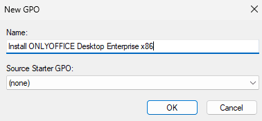 Policy Name 32-bit