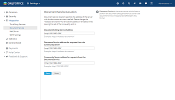 Connecting ONLYOFFICE 文档 to ONLYOFFICE 群组