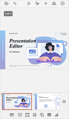 Portretna orijentacija - iOS Editor prezentacija