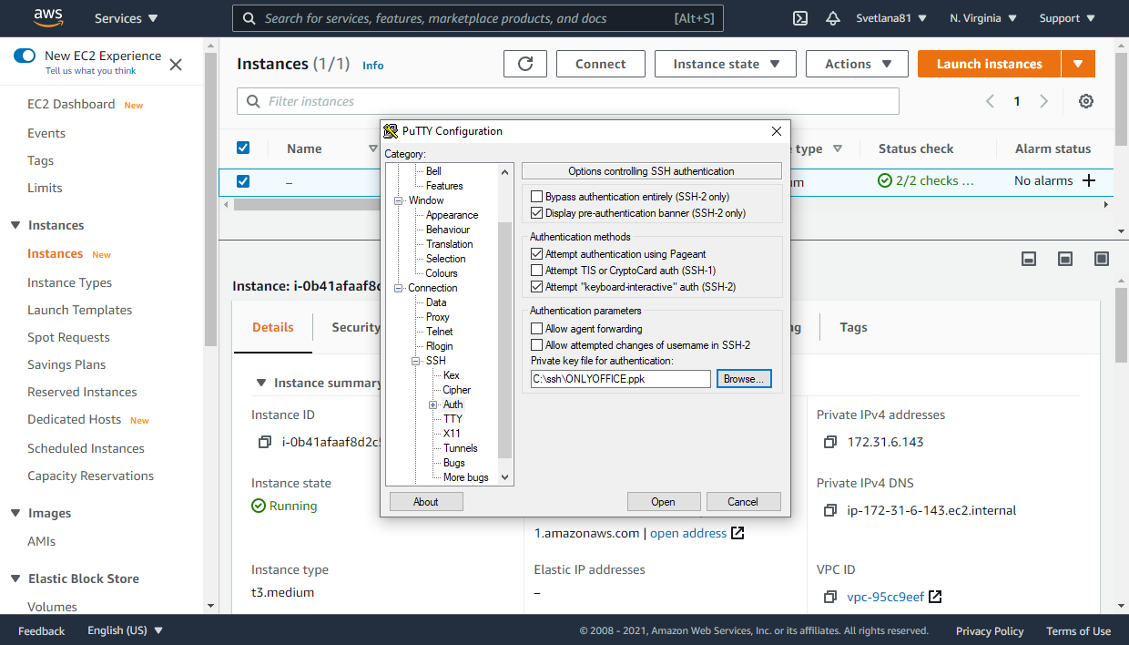 Se connecter au serveur en SSH