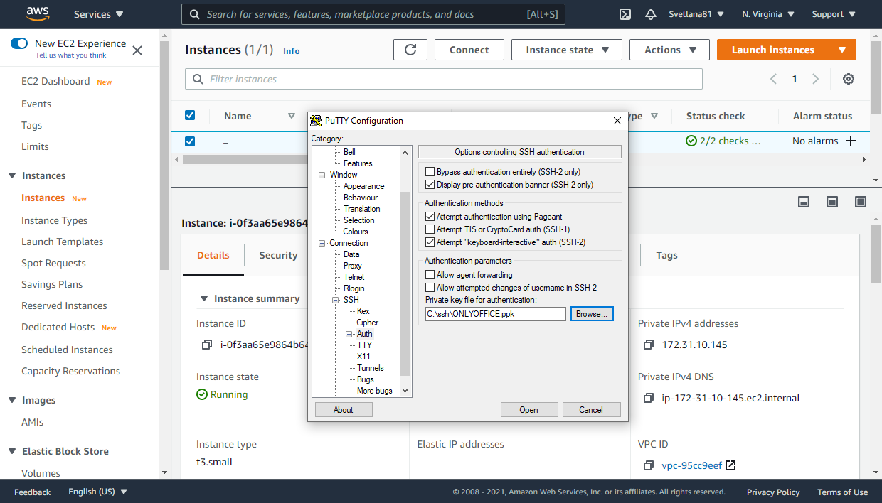Verbinden Sie sich über SSH mit Ihrem Server