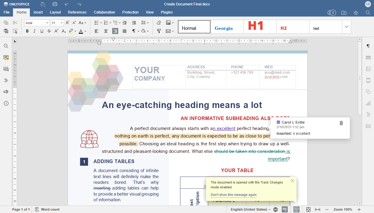 Sharing files and folders