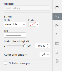 Registerkarte Formeinstellungen