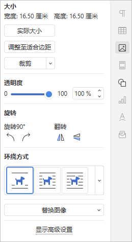 Image Settings tab