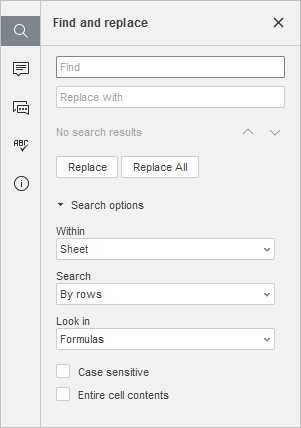 Find and Replace Window