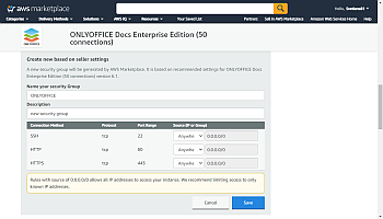 ONLYOFFICE-Instanz starten