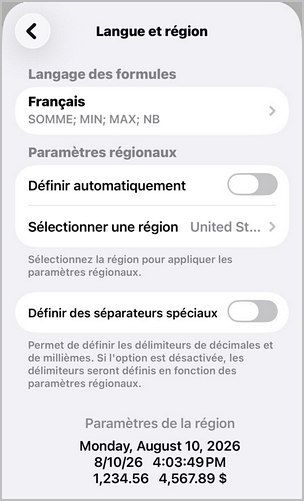 Désactivé automatiquement