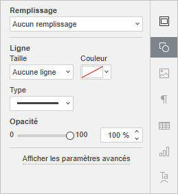 paramètres smart art