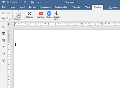 Speech input plugin gif