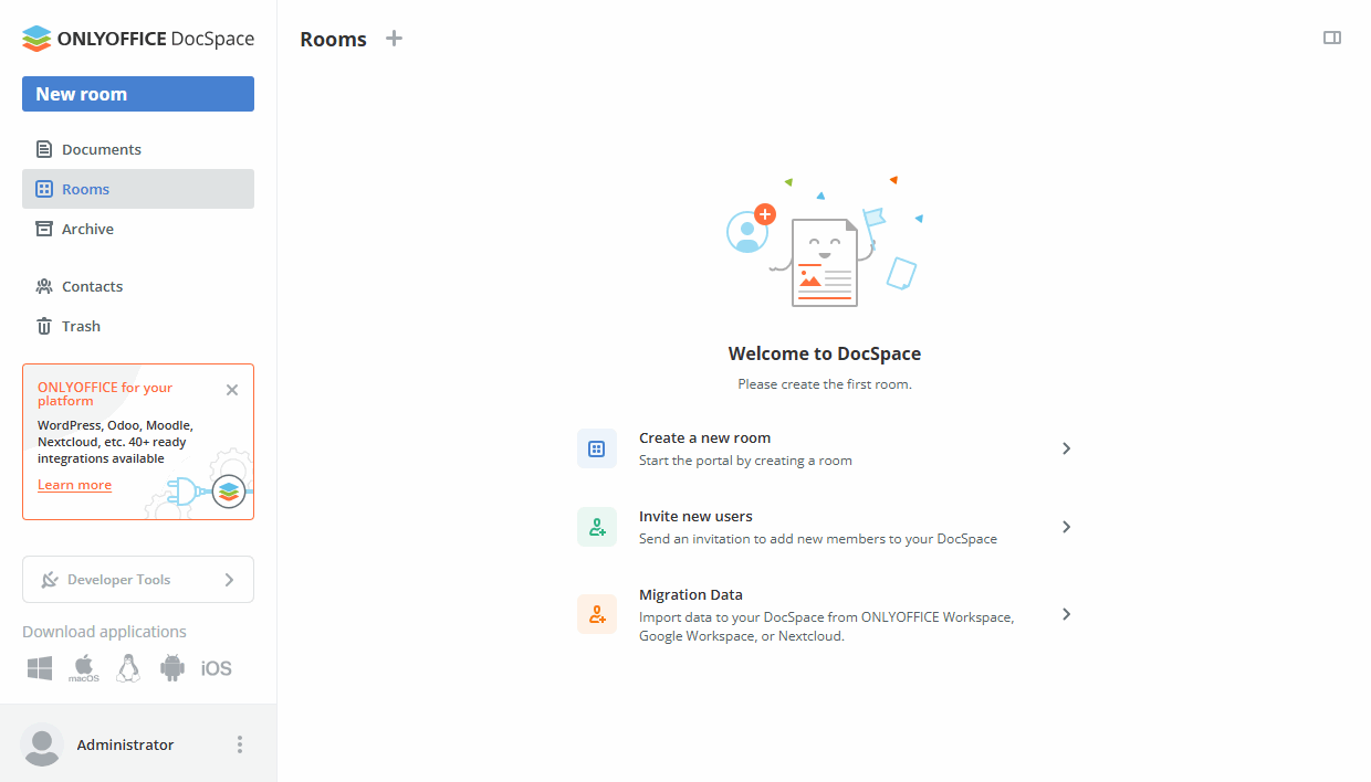 Access your portal via a web browser