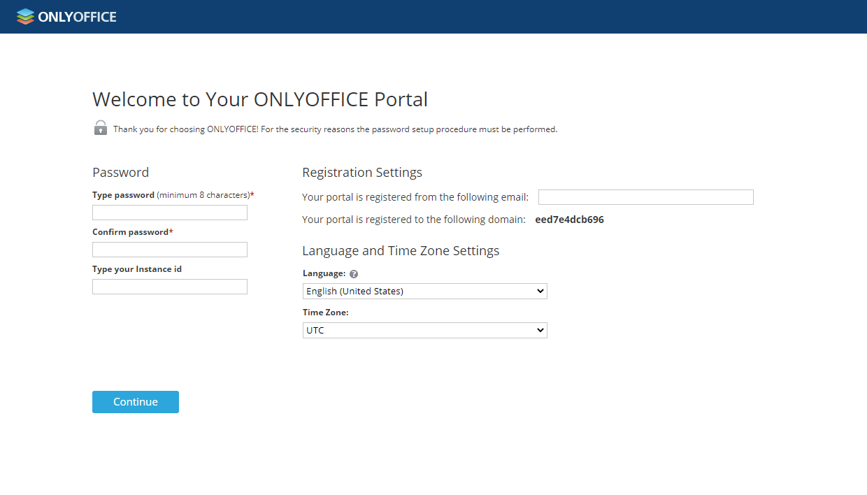 Access your portal via a web browser