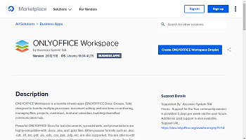Create your droplet in DigitalOcean
