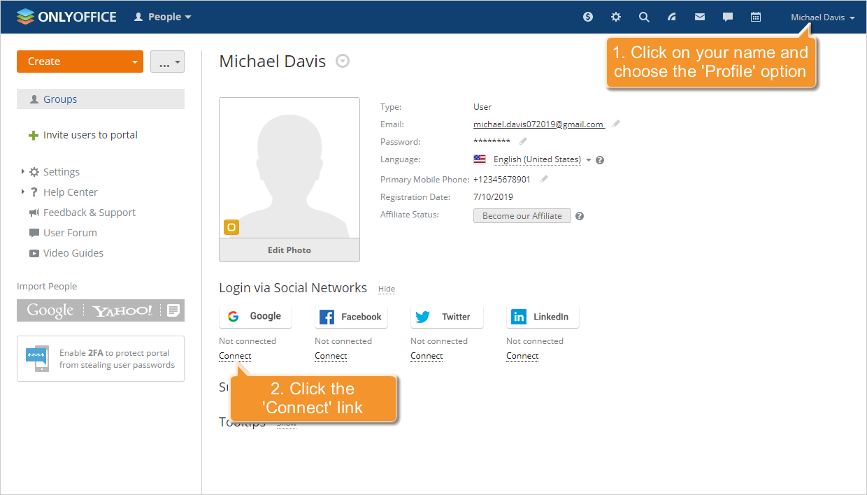 How ONLYOFFICE handles Google user data