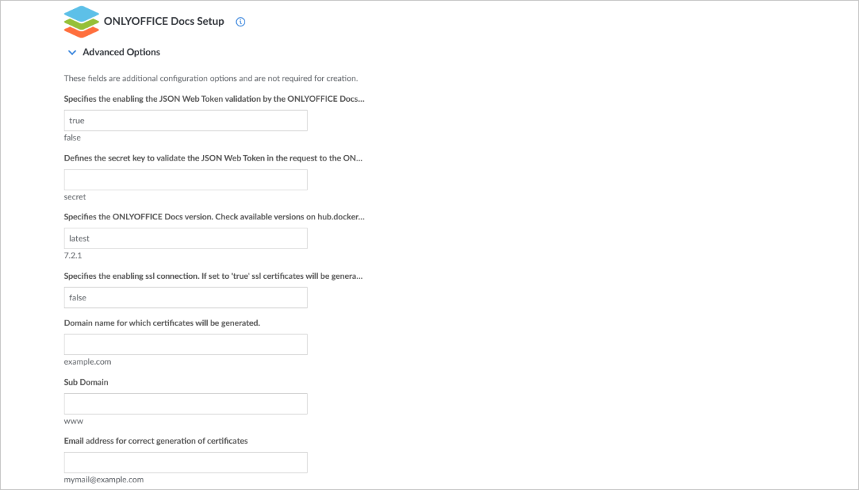 Configure ONLYOFFICE Docs in Linode