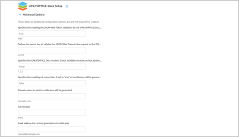 Configure ONLYOFFICE Docs in Linode