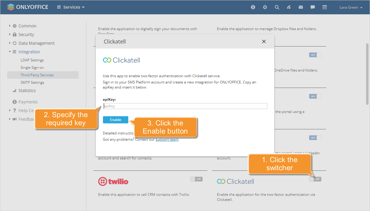 How to use two-factor authentication on portals?