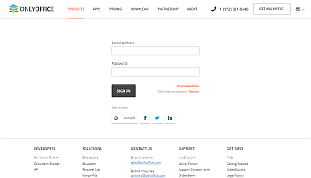 How ONLYOFFICE handles Google user data