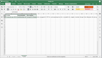 renvoi du texte à la ligne dans excel étape 1