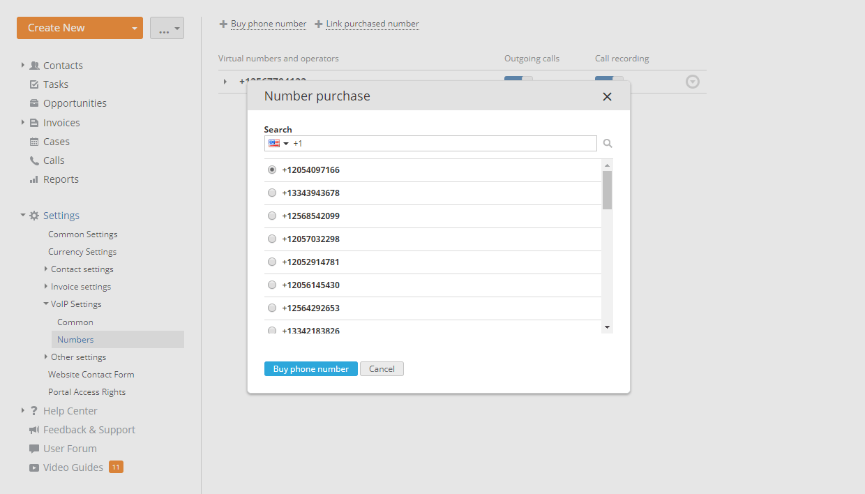 How to call your customers directly from your CRM? Step 2