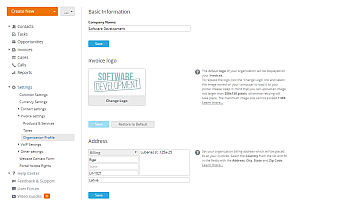 How to create invoices for your clients? Step 2