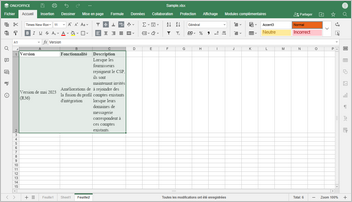 renvoi du texte à la ligne dans excel étape 1