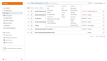 How to link tasks within your project? Step 2
