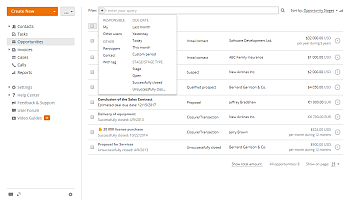 How to link an opportunity with a project? Step 2