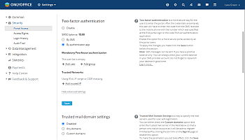 How to use two-factor authentication on portals?