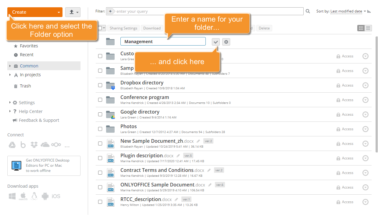 How to organize and manage your company documentation? Step 2