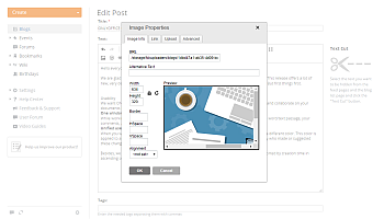 How to insert an image into your posted message? Step 3