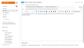 How to co-edit the document online? Step 3
