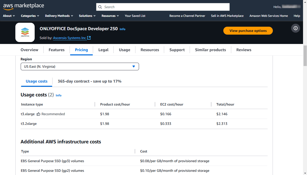 Subscribe for ONLYOFFICE AMI