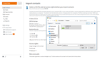 How to add contacts to CRM in bulk? Step 3