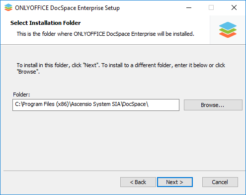 How to deploy ONLYOFFICE DocSpace Enterprise for Windows on a local server? Step 3