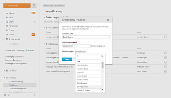 How to set up the portal Mail Server? Step 3