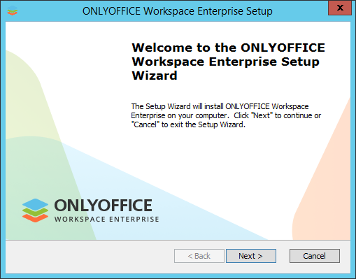 How to deploy ONLYOFFICE Workspace Enterprise for Windows on a local server? Step 3