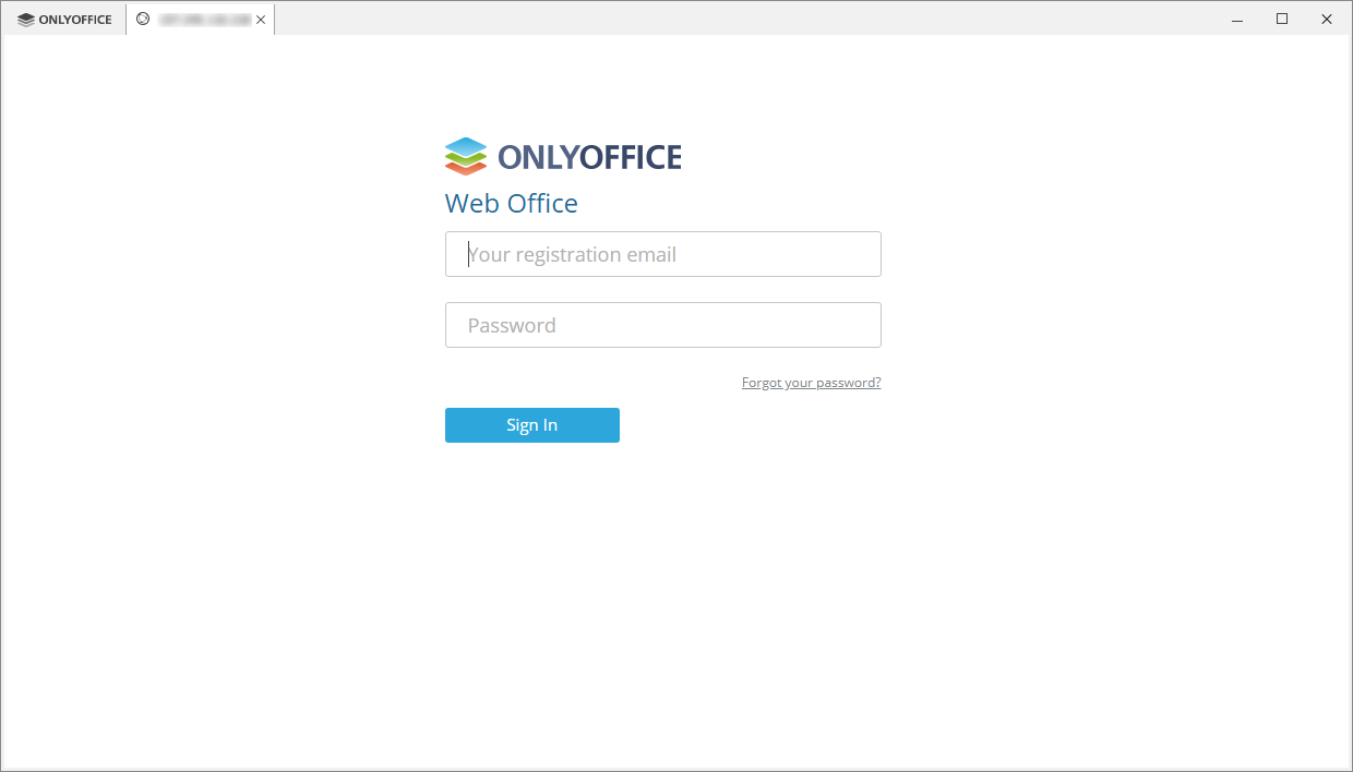 Connect to cloud tab