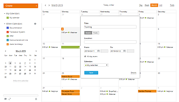 How to create an all-day event? Step 3
