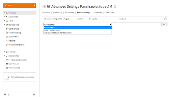 How to link tasks within your project? Step 3