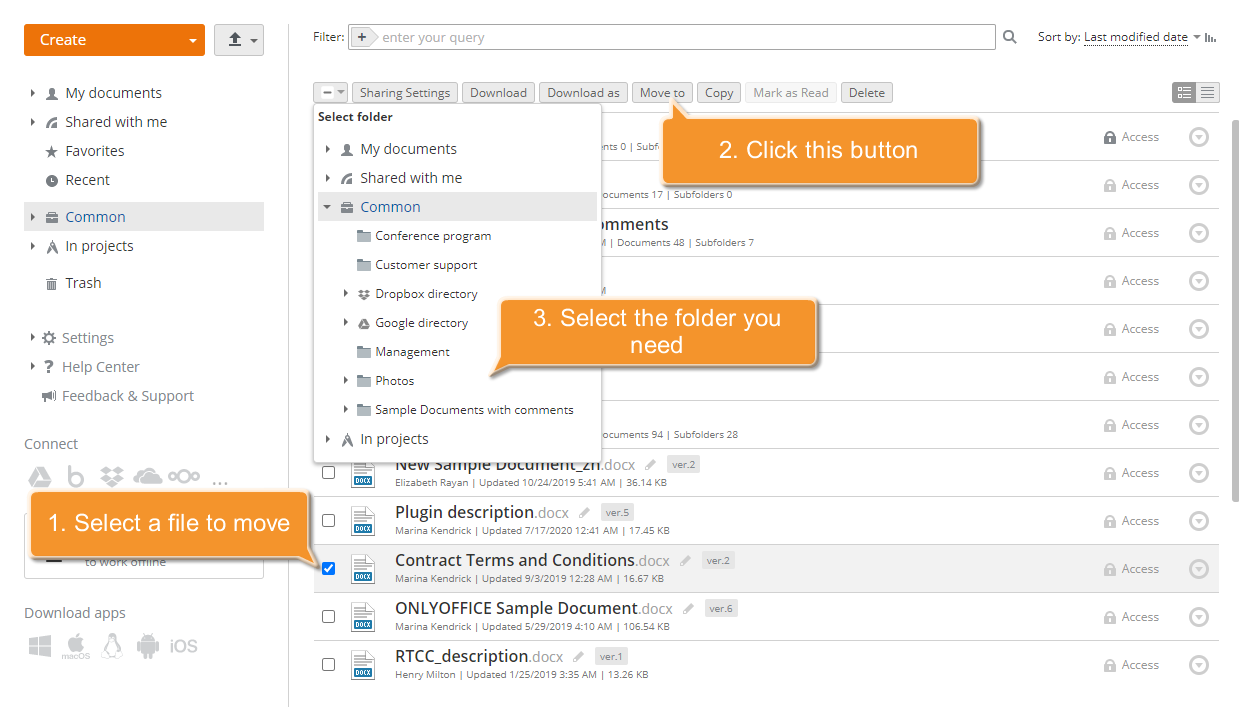 How to organize and manage your company documentation? Step 4