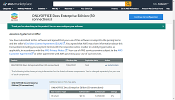 ONLYOFFICE AMI abonnieren