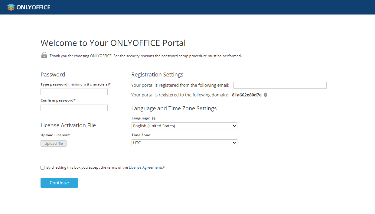 How to deploy ONLYOFFICE Workspace Enterprise for Windows on a local server? Step 4