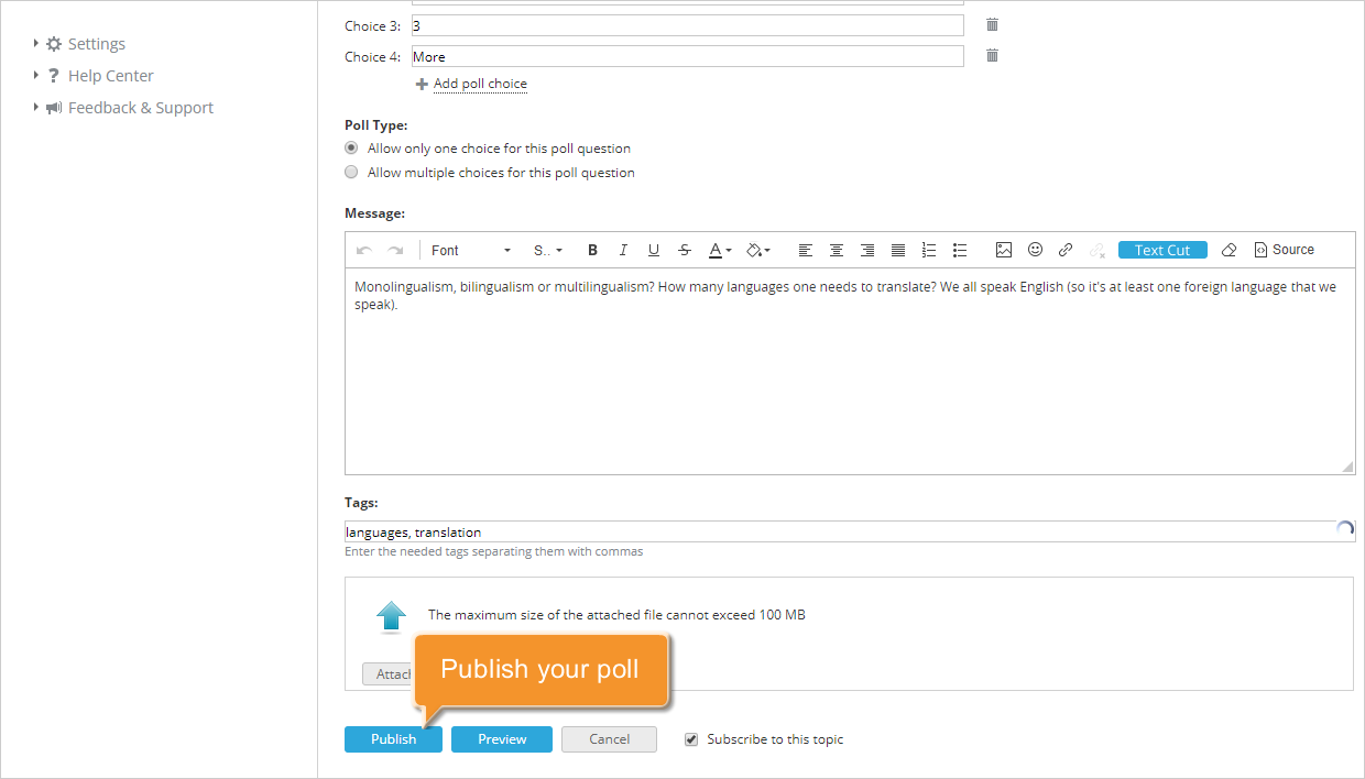 How to make your forum more interactive? Step 4