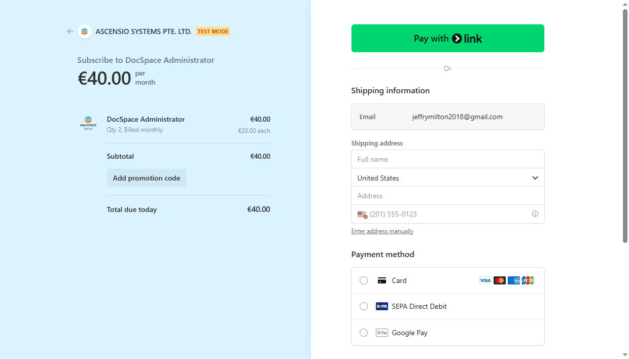 checkout.stripe.com payment page