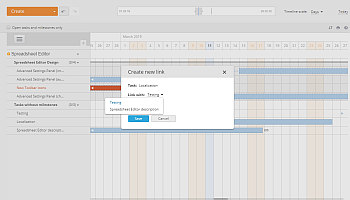 How to link tasks within your project? Step 4