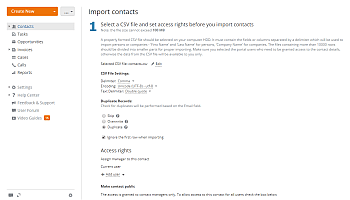 How to add contacts to CRM in bulk? Step 4