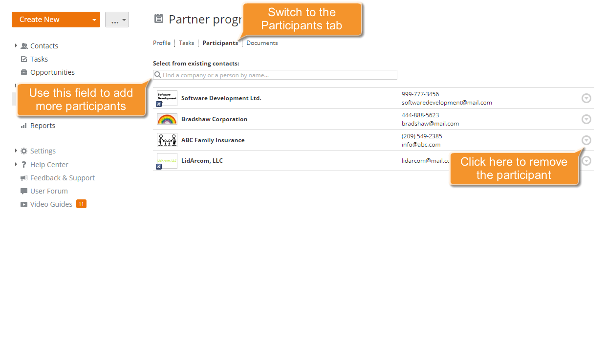 How to organize and track a common event? Step 4