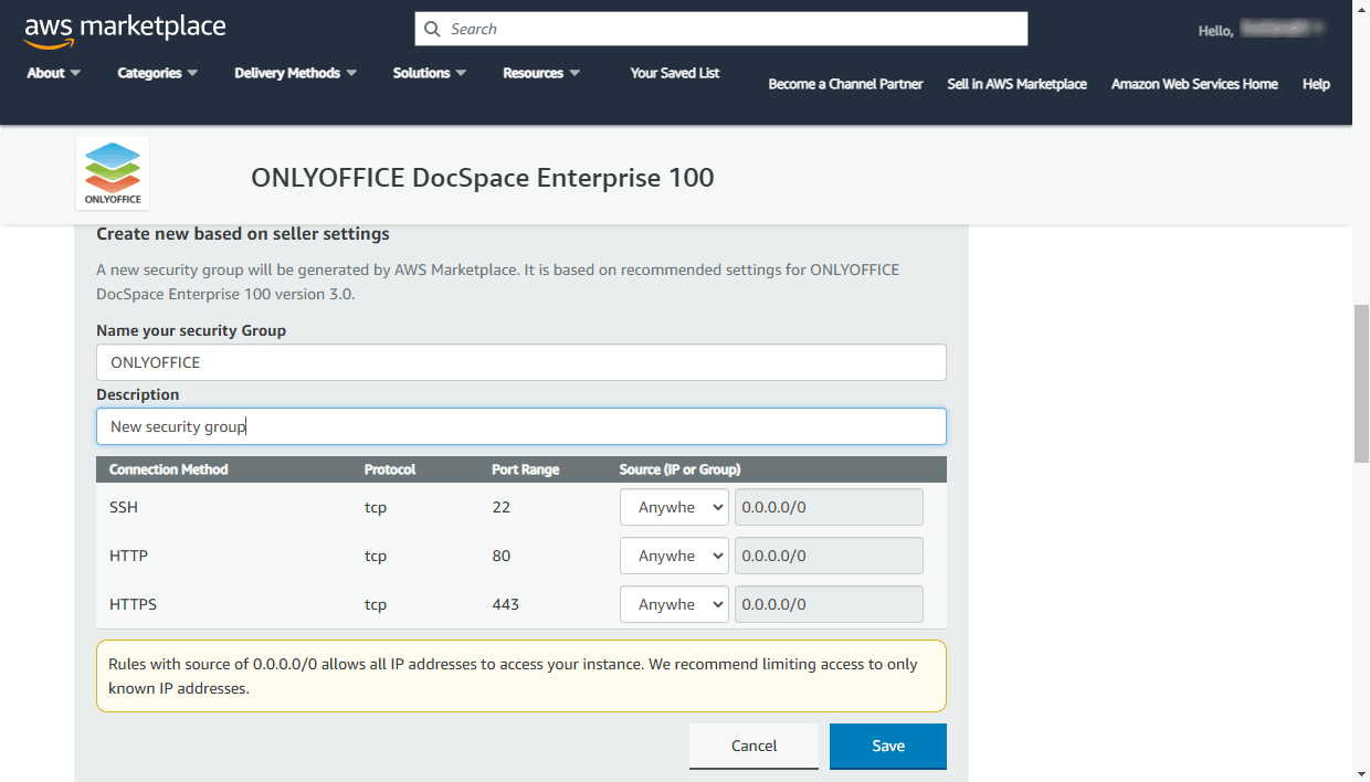 Démarrer votre instance ONLYOFFICE