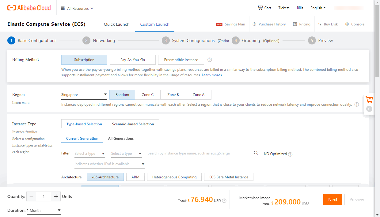 Launch your ONLYOFFICE instance