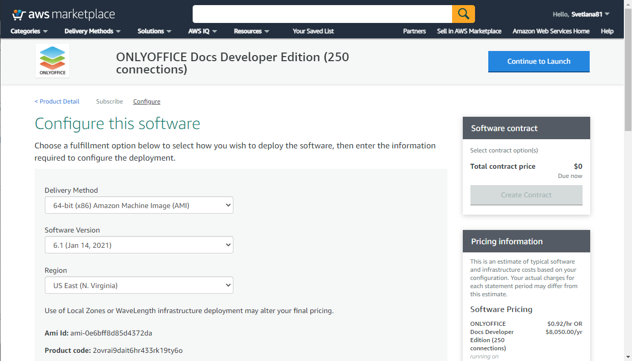 Démarrer votre instance ONLYOFFICE